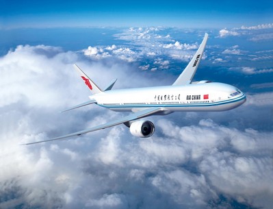 Air China's Second Daily Nonstop Los Angeles-Beijing Flight Gets the New Generation Boeing 777-300ER Upgrade, June 1, 2012