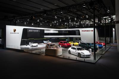 Porsche Stand at Auto Guangzhou 2013